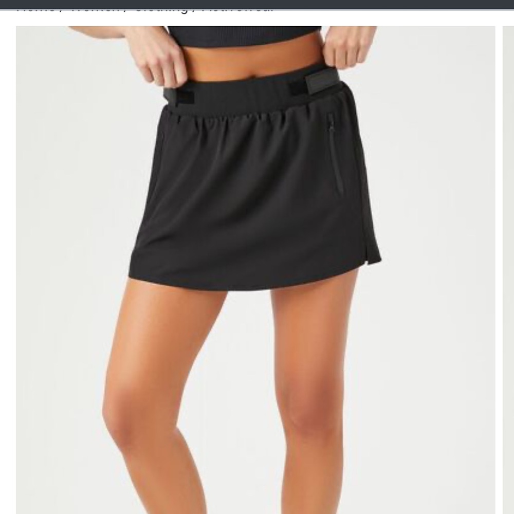 Women active high rise A line skirt
